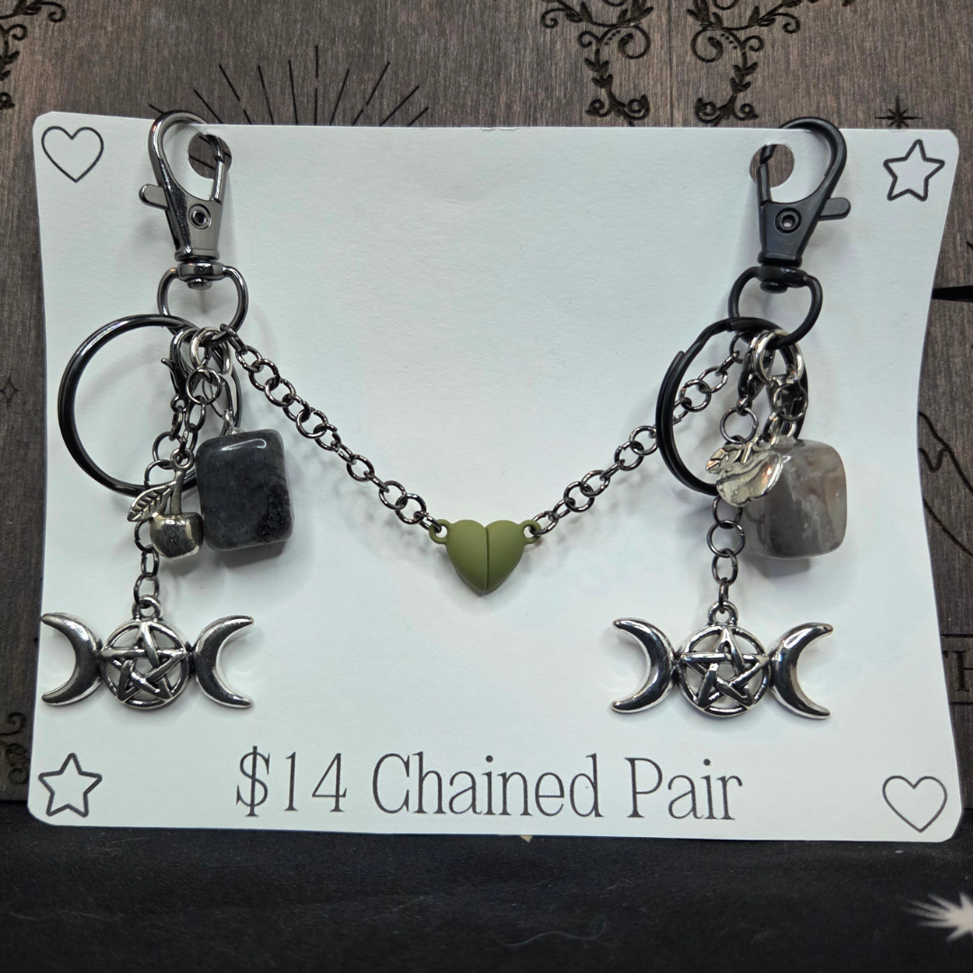 Witchlinked - Chained pair keychains