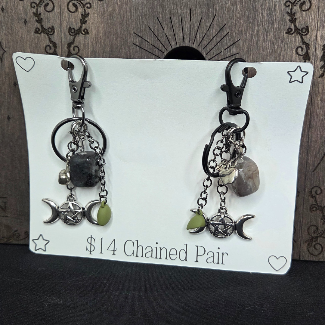 Witchlinked - Chained pair keychains