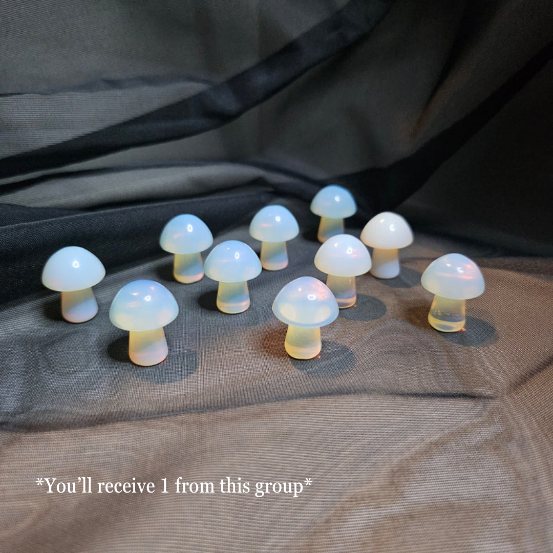Mini Mushroom Shaped Crystals
