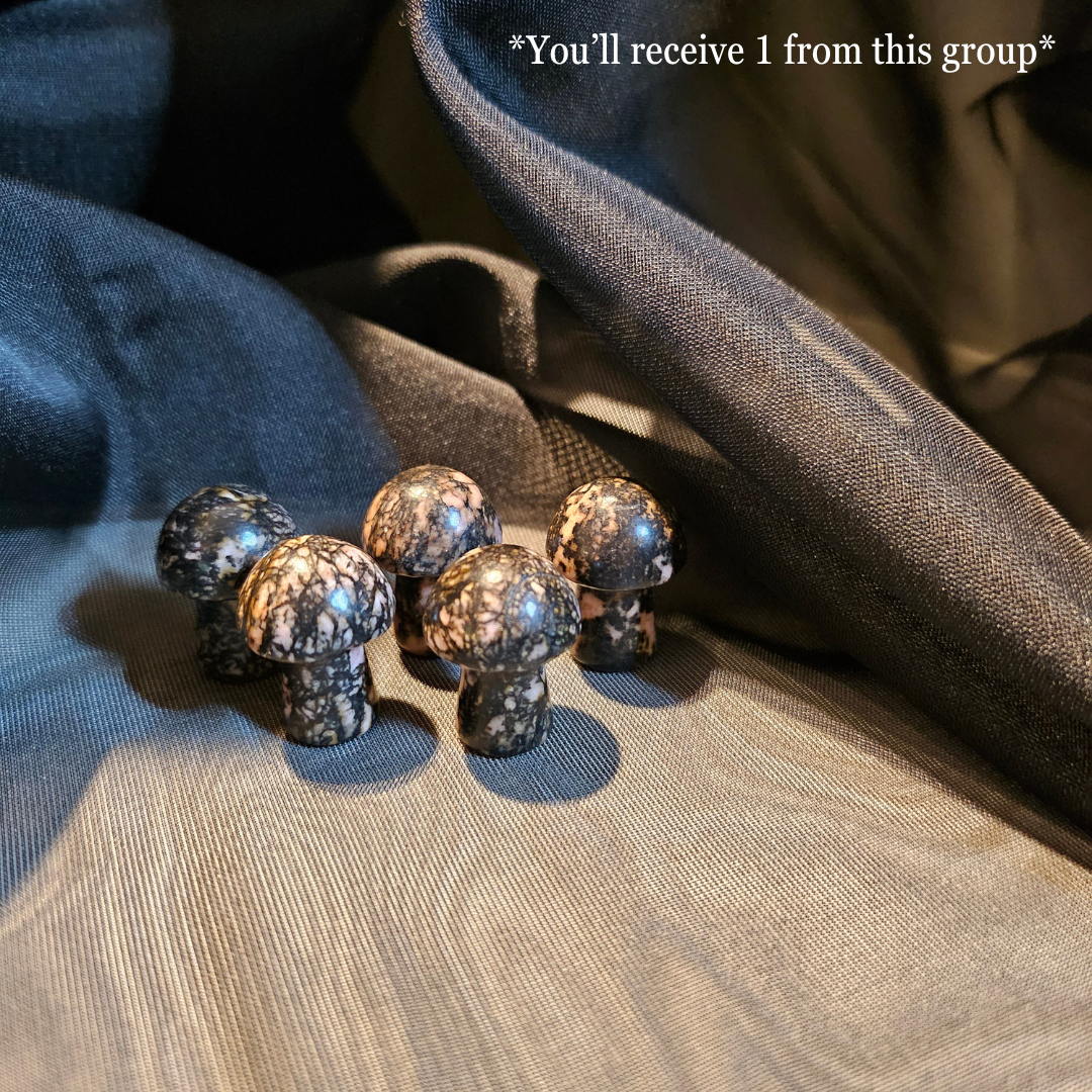 Mini Mushroom Shaped Crystals