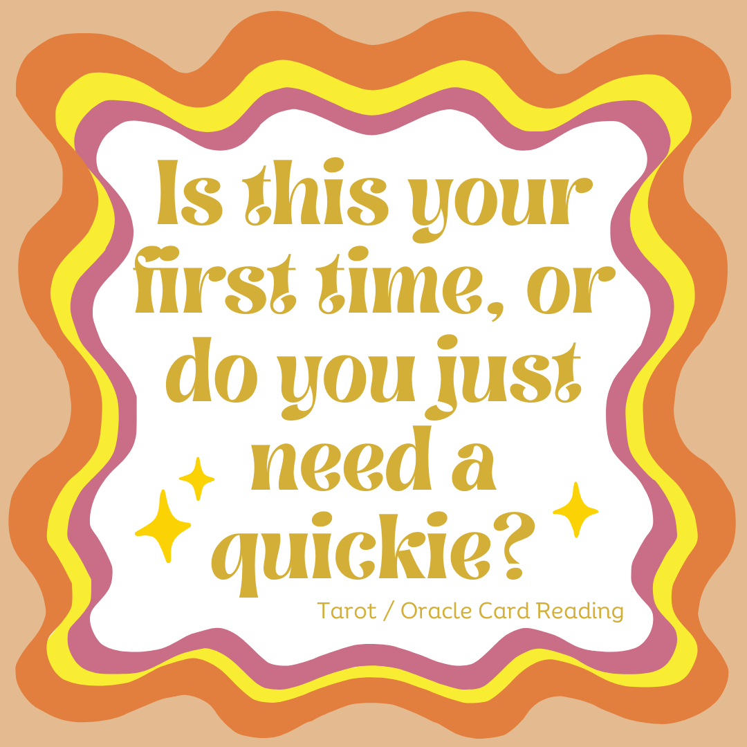 Is this your first time, or do you just need a quickie? 👻