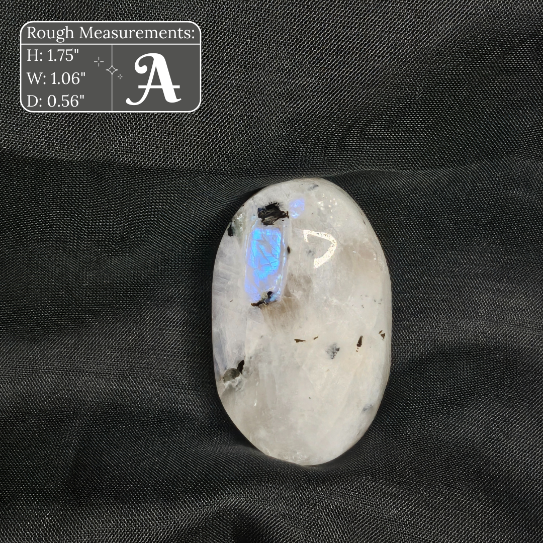 Rainbow Moonstone Palm Stone