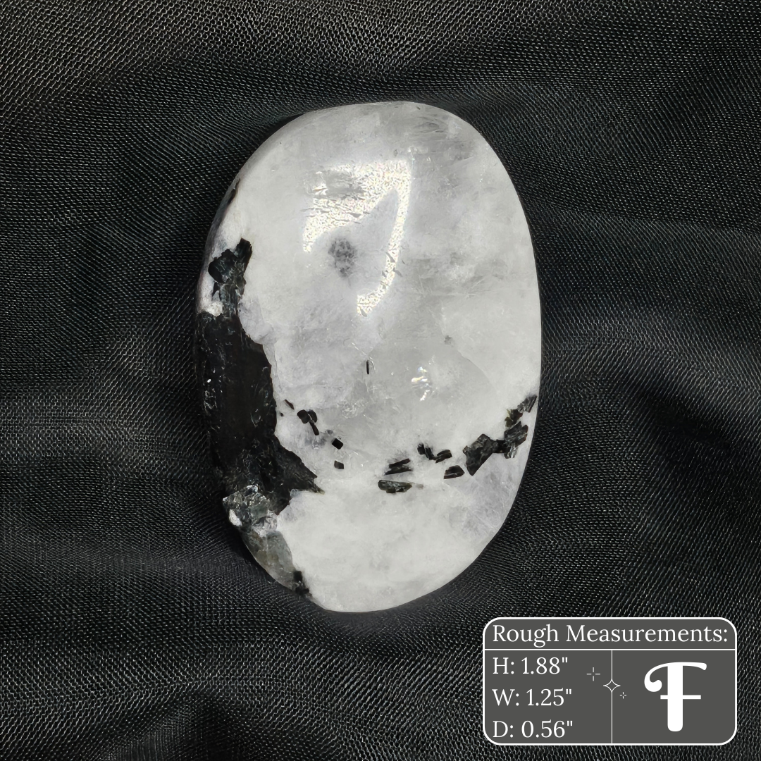 Rainbow Moonstone Palm Stone