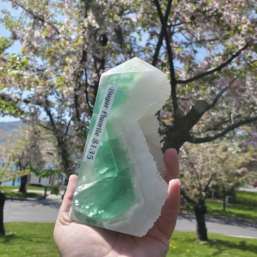 Sugar Flourite Wide XL Tower