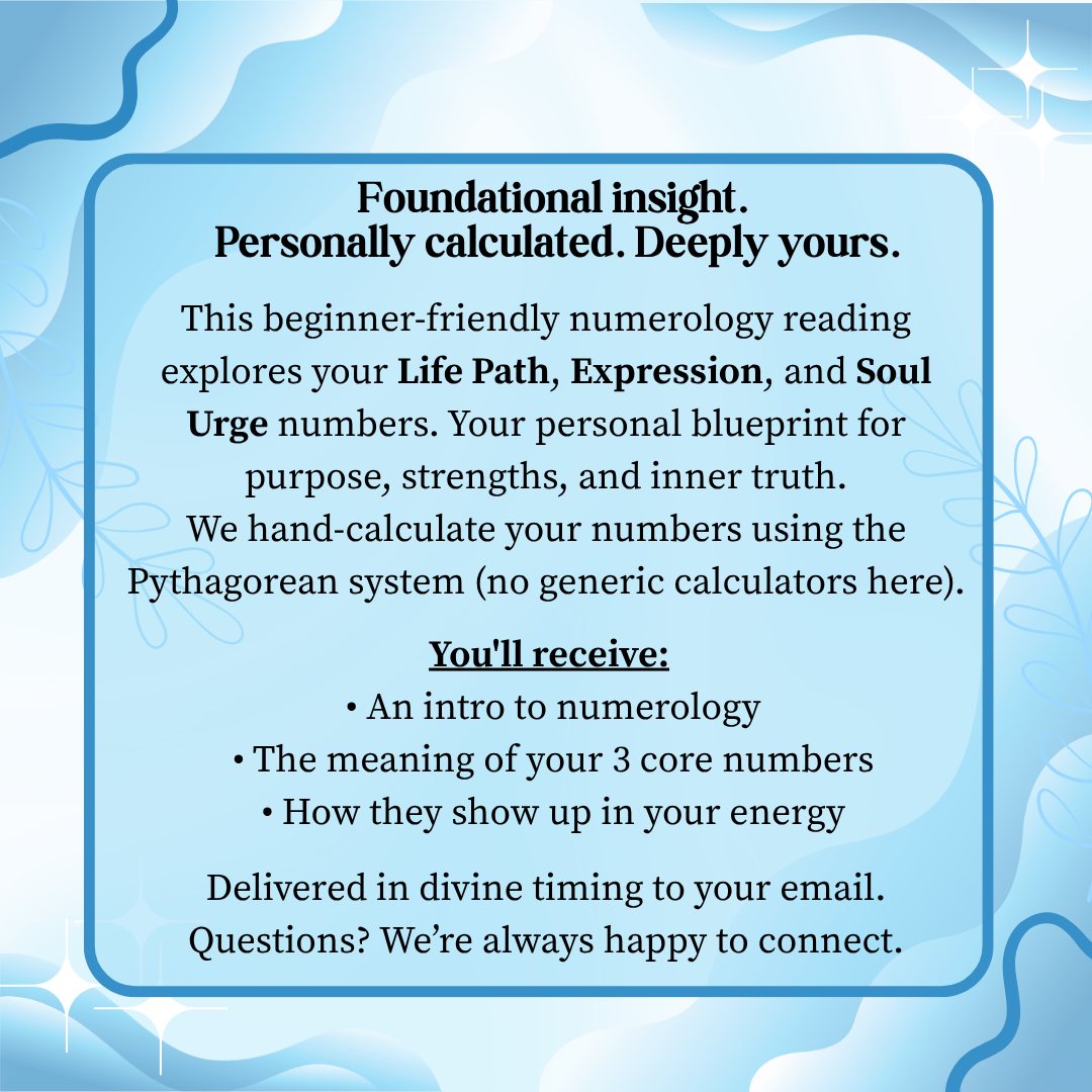 Mini but Mighty: Your 3 Core Numbers