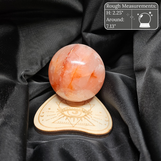 Fire Quartz Sphere