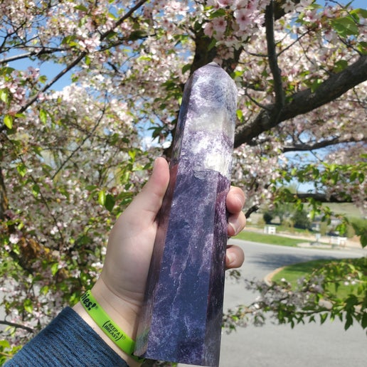 Lepidolite XL Tower