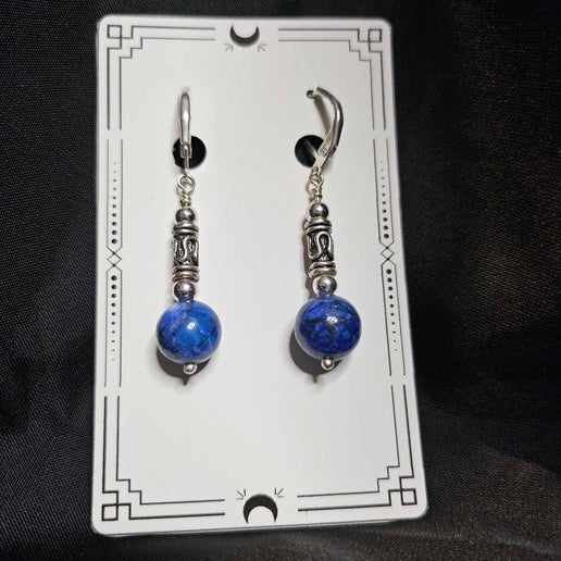 Lapis Royalty 👑Necklace & Earring combo