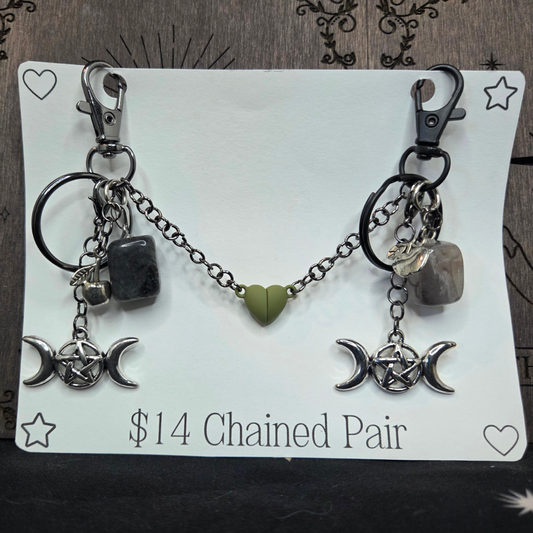 Witchlinked - Chained pair keychains