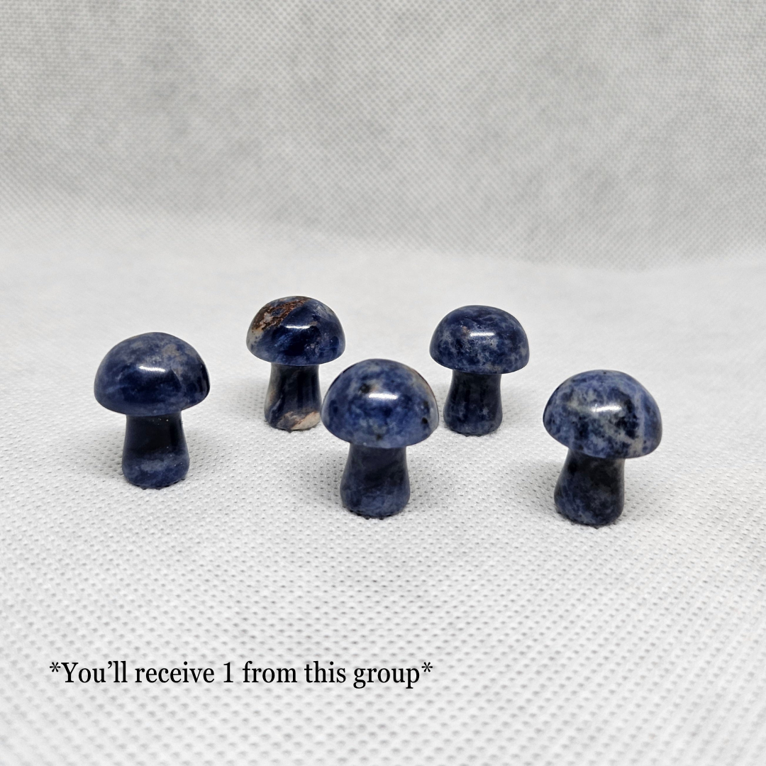 Mini Mushroom Shaped Crystals