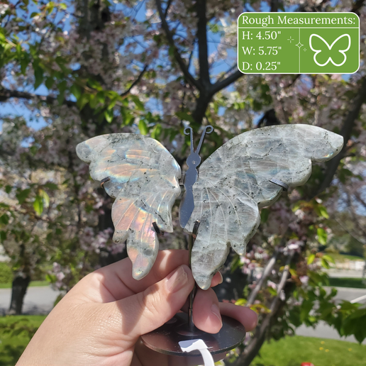 Crystal Butterfly with stand