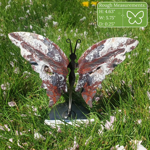 Crystal Butterfly with stand