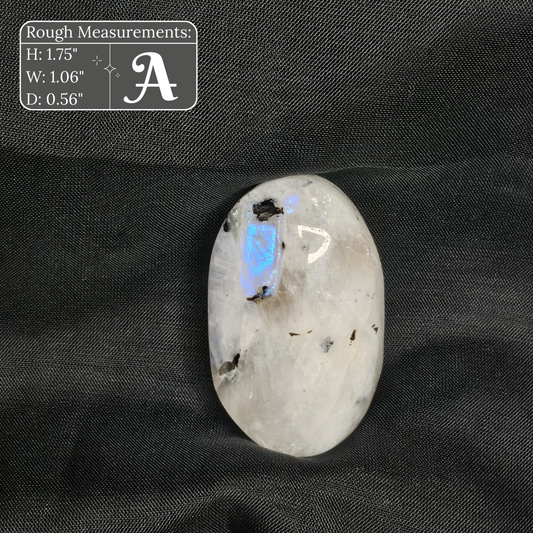 Rainbow Moonstone Palm Stone