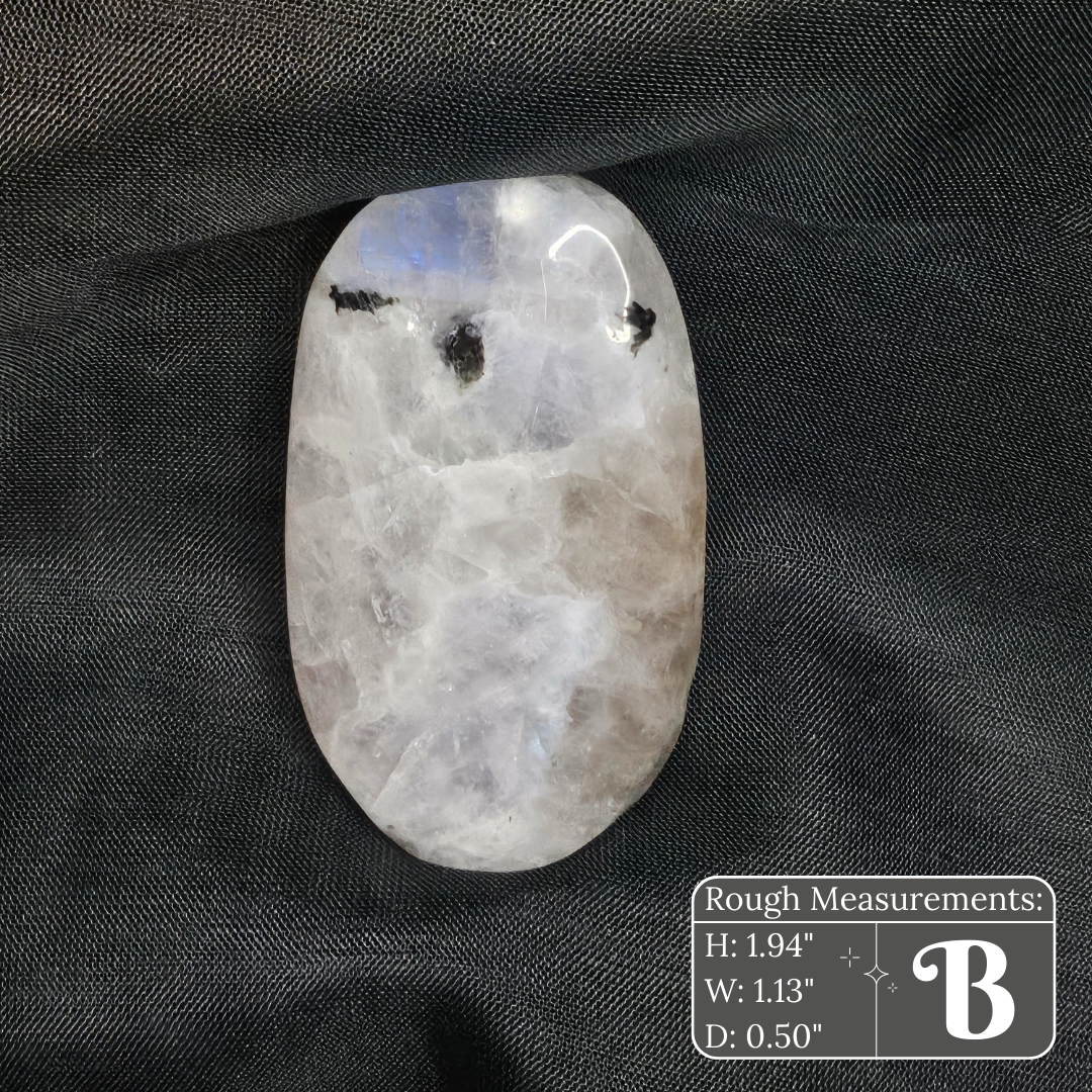 Rainbow Moonstone Palm Stone