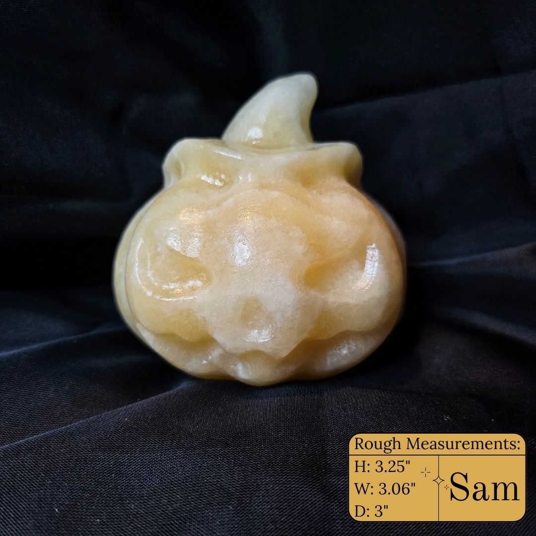 Witchy Pumpkin - Yellow Jade