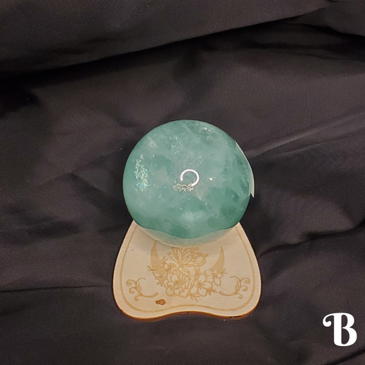 Green Fluorite Spheres