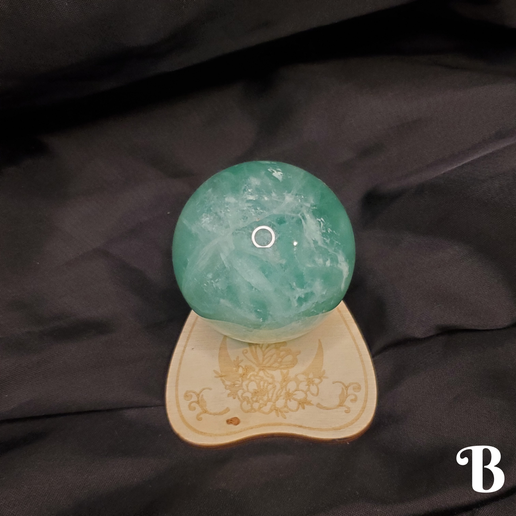 Green Fluorite Spheres