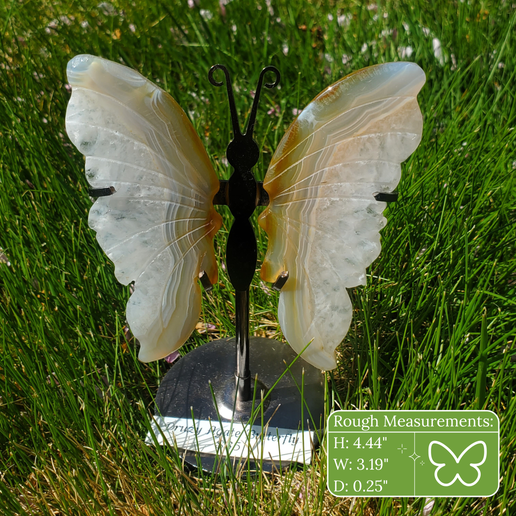 Crystal Butterfly with stand