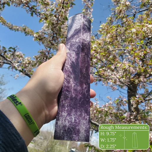 Lepidolite XL Tower