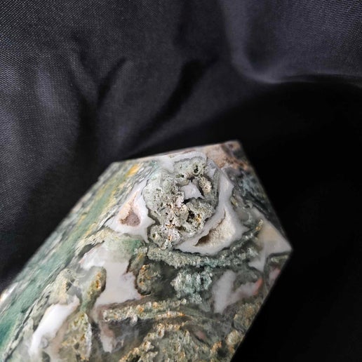 Moss Agate XL Tower (Imperfect)
