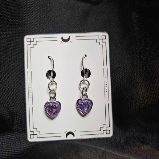 Swarovski 💜 Earrings