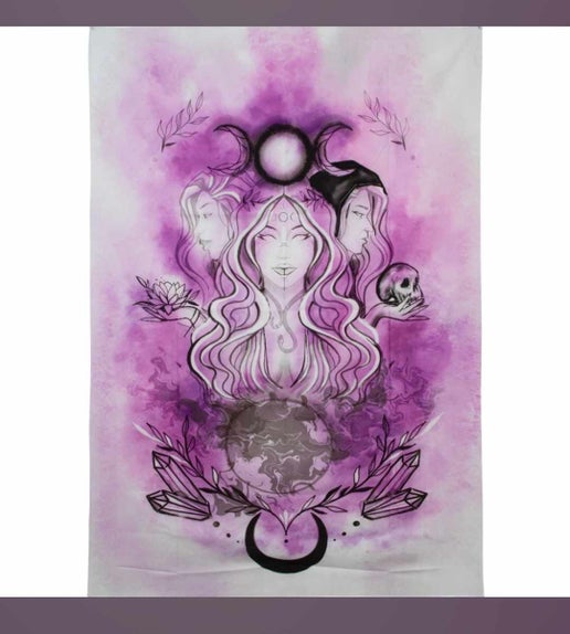 Triple Goddess Tapestry
